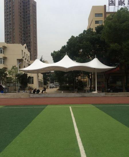 武汉市供应商业学校看台